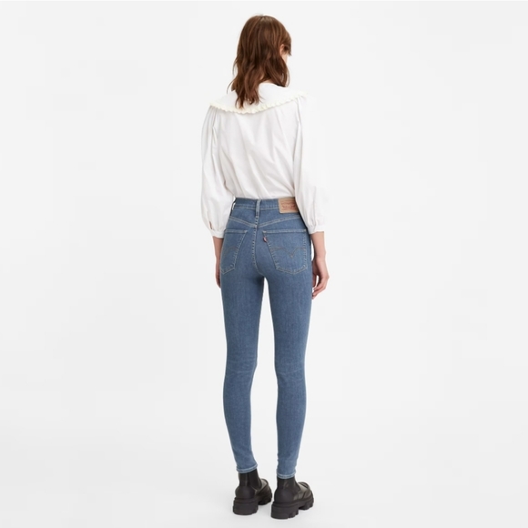 Levi's Women's Super Skinny High Rise Jeggings Size 24 - Picture 3 of 11